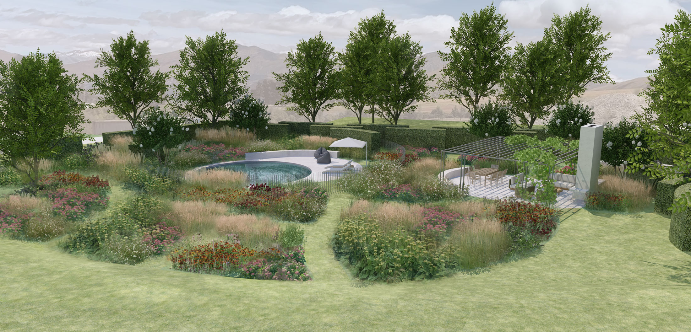 JLD-CrownRange-birdseye-view-of-garden